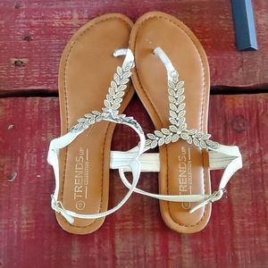 White Diamond Sandals